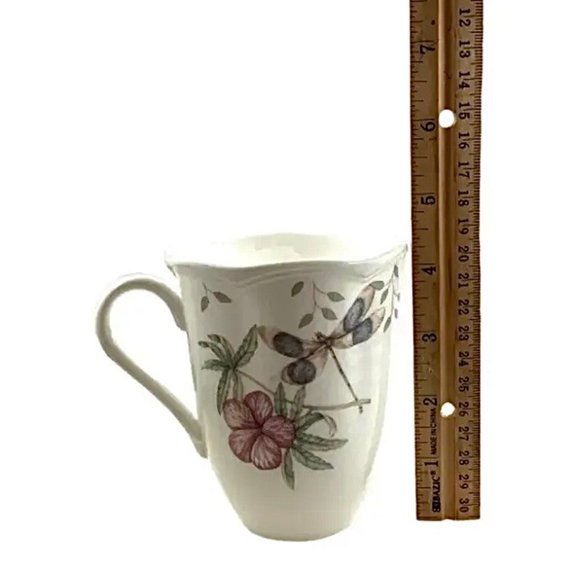 Lenox Butterfly Meadow Dragonfly Mug  12 oz, Replacement, Tee Coffee Cappuccino - Picture 8 of 10